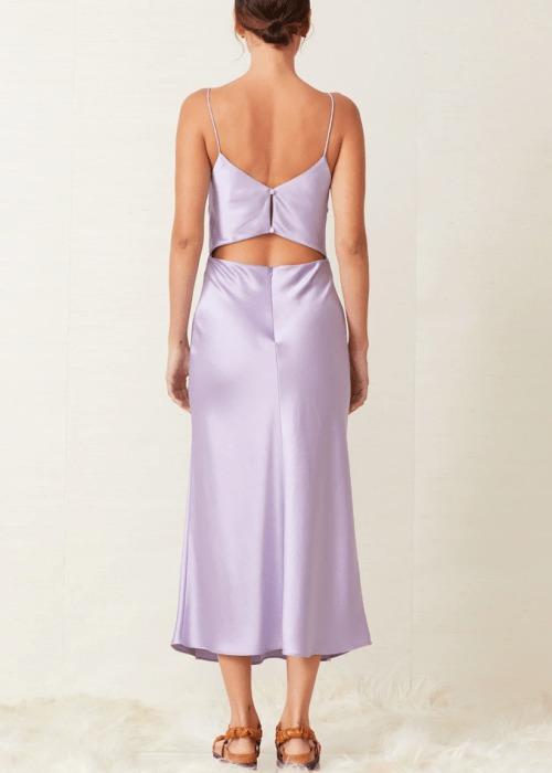 Bec and bridge mila midi dress lilac Clearance