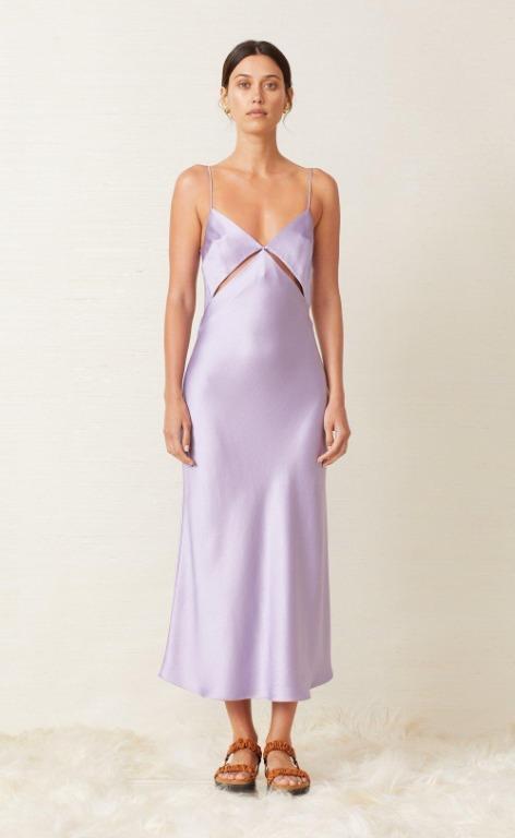 Bec and bridge mila midi dress lilac Clearance