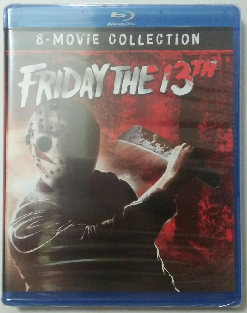 Blu Ray Bluray Friday The 13th 8 Movie Collection Music Media Cd S Dvd S Other Media On Carousell