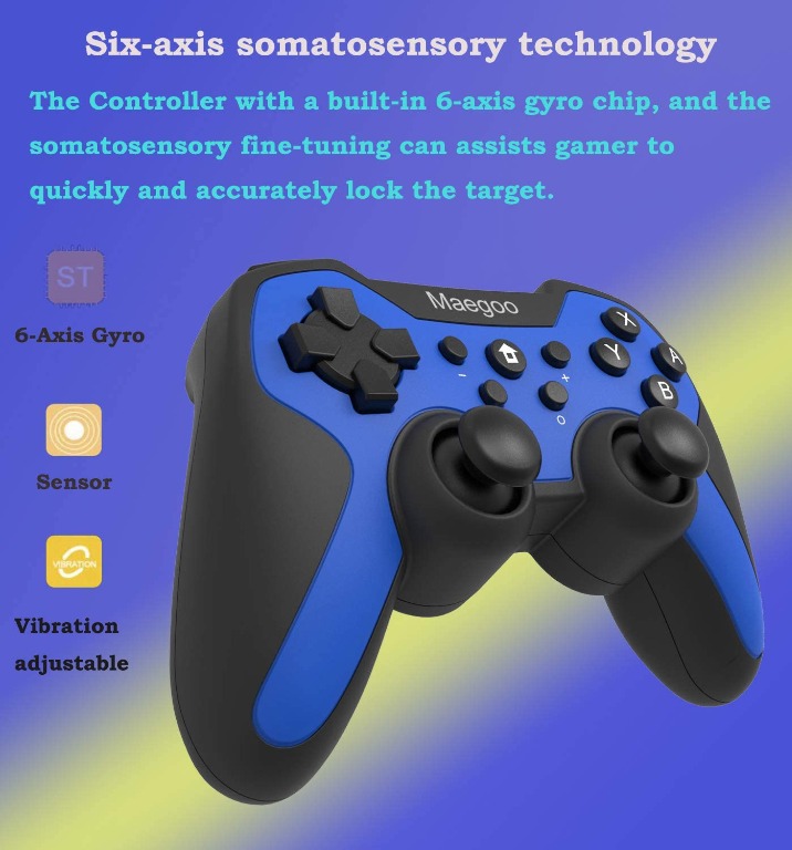 does the switch pro controller have bluetooth