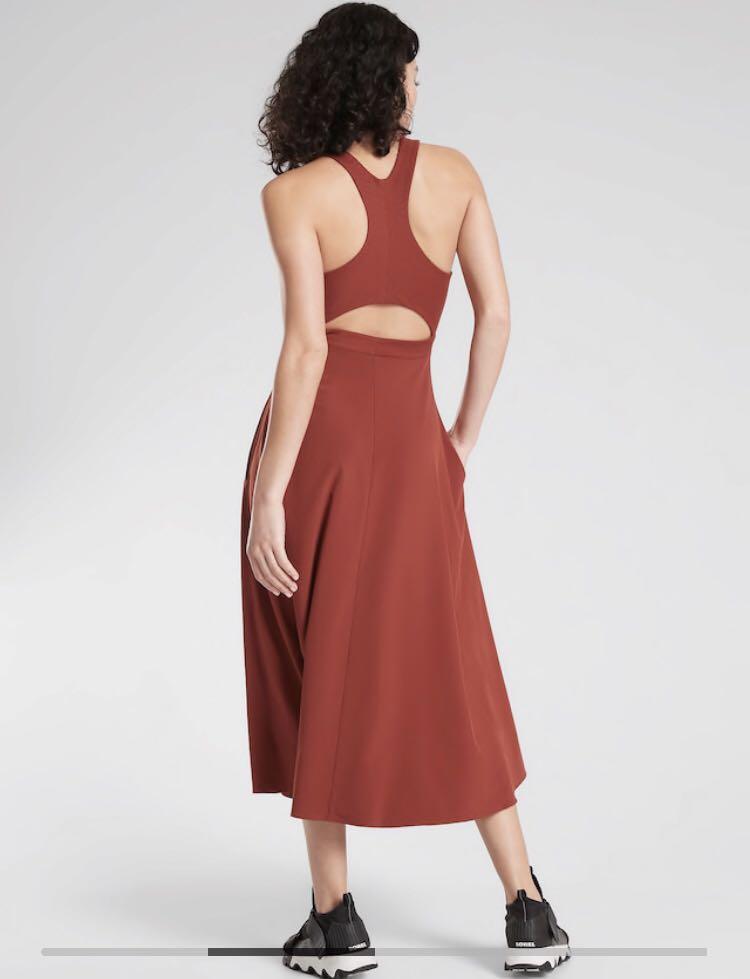 BNWT Athleta Winona Dress S, Women's Fashion, Tops, Sleeveless on