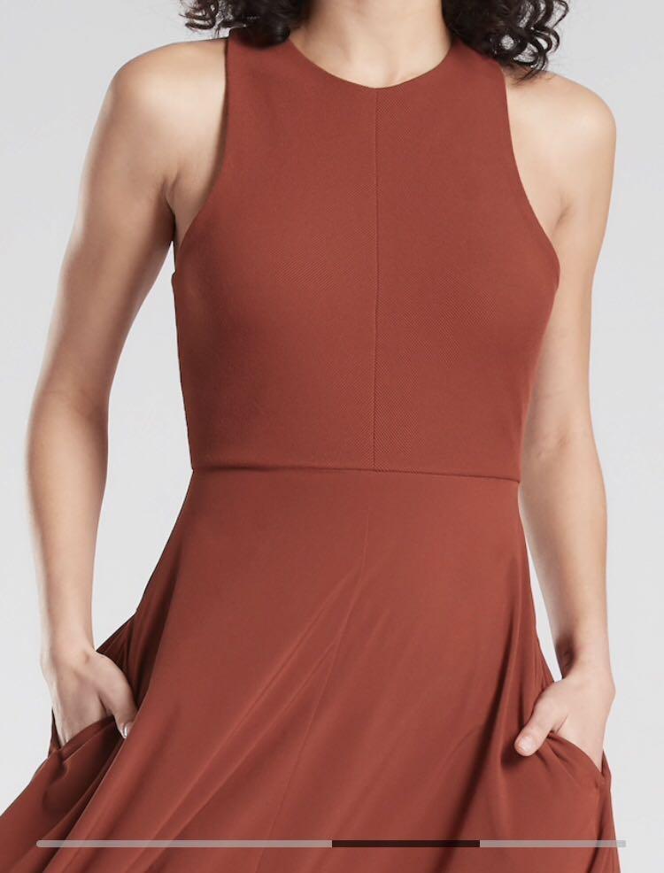 BNWT Athleta Winona Dress S, Women's Fashion, Tops, Sleeveless on