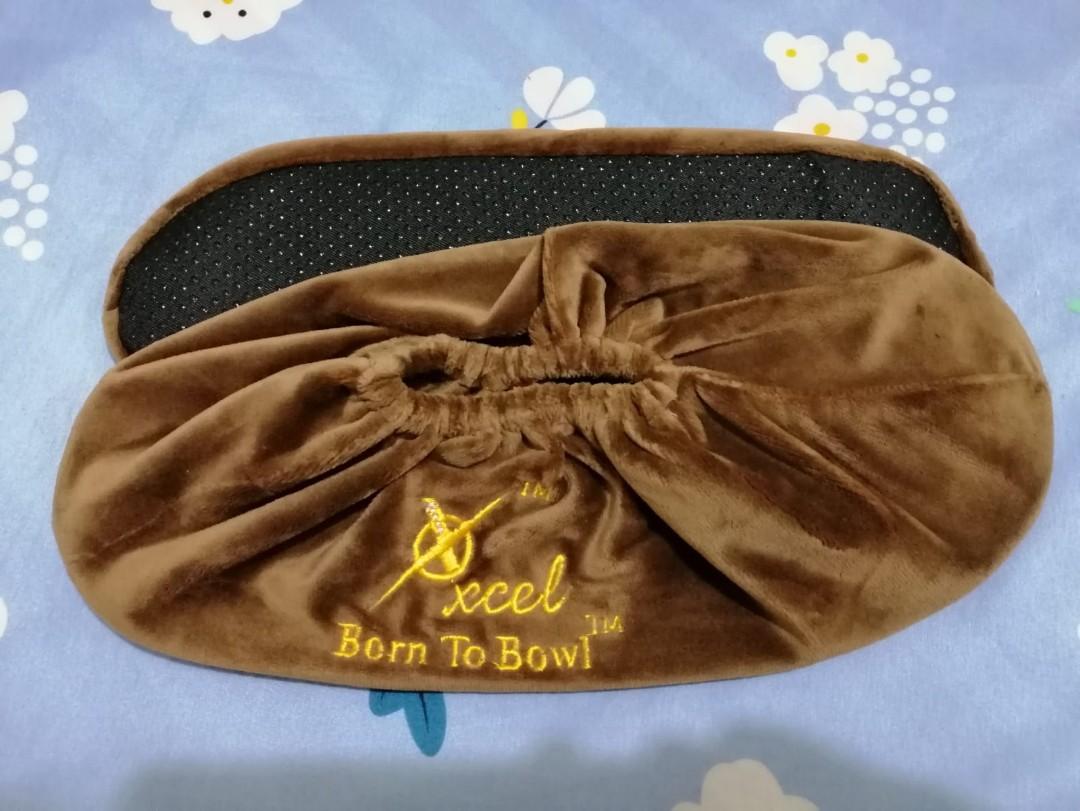 Bowling shoes cover (Brown), Sports 