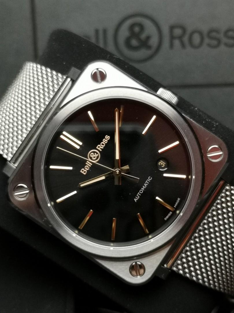 Bell & ross sales brs 92 golden heritage