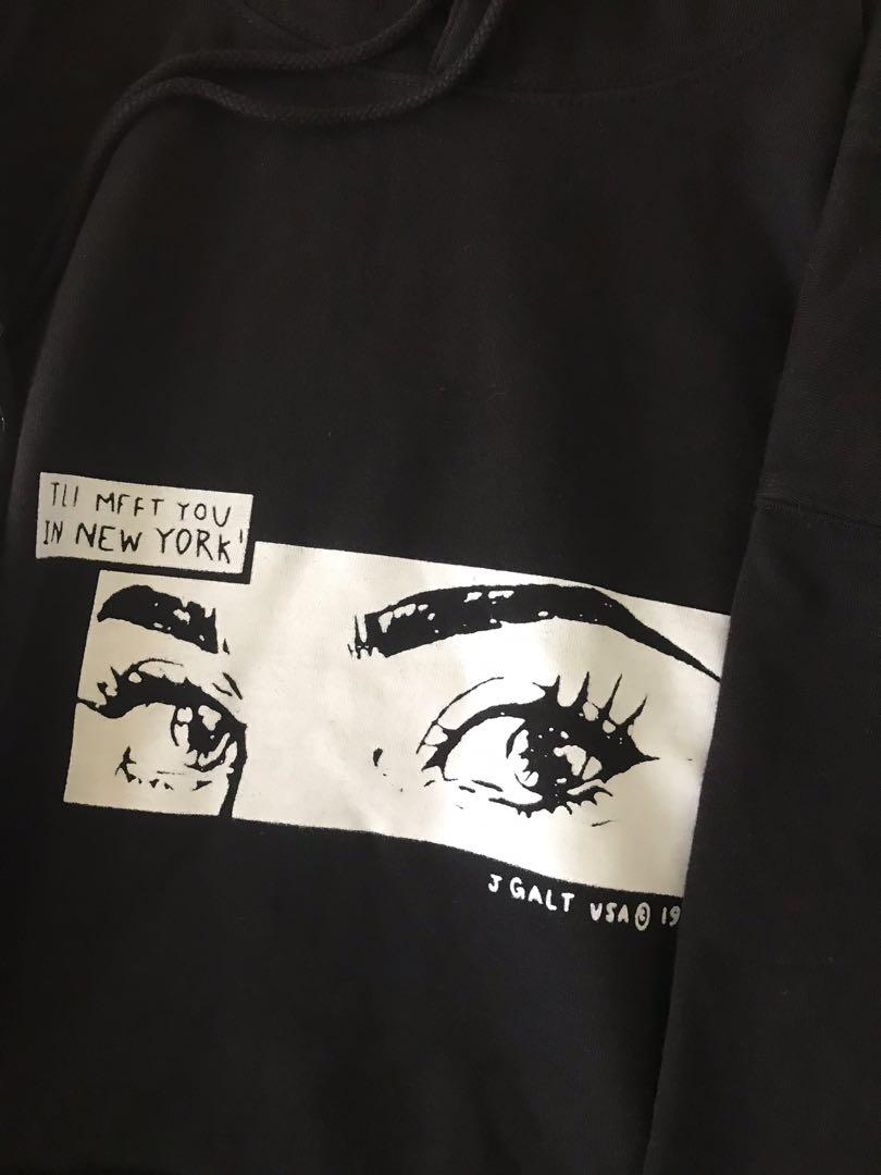 Christy I'll Meet You in New York Hoodie Black