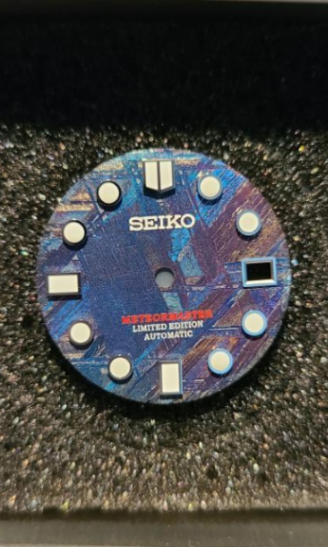 Seiko mod meteorite dial discount
