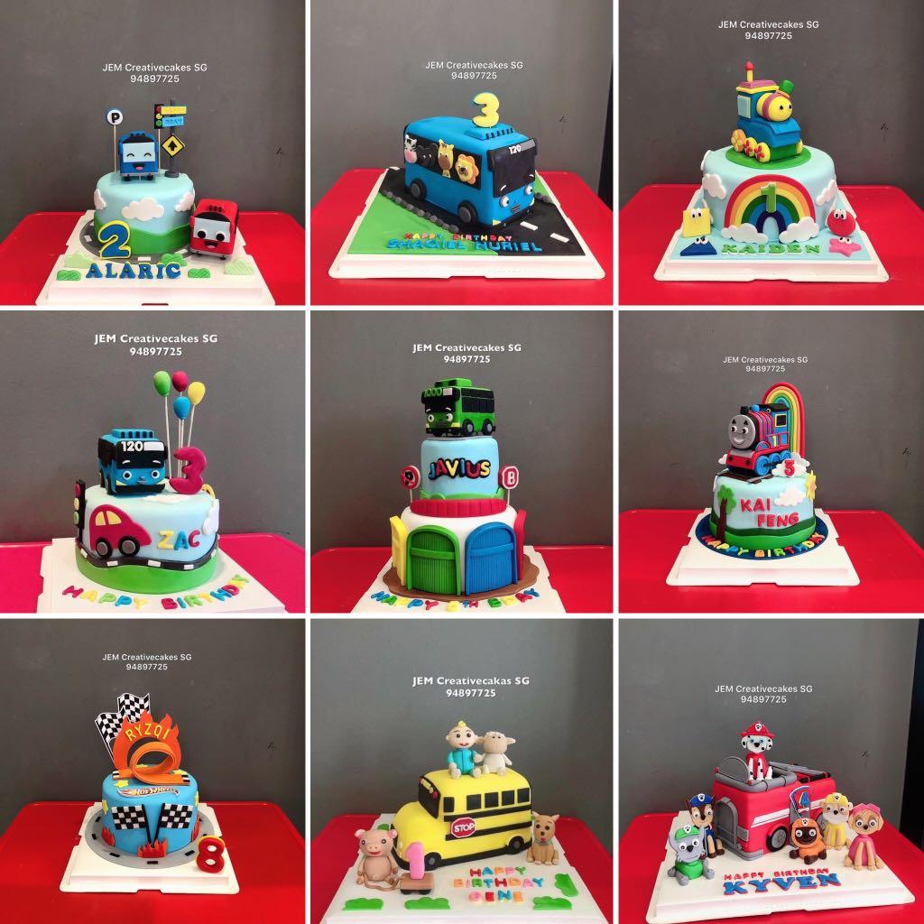 DessertLifeShop Tayo The Little Bus Cake Topper Edible Image Personali |  NineLife - United Kingdom