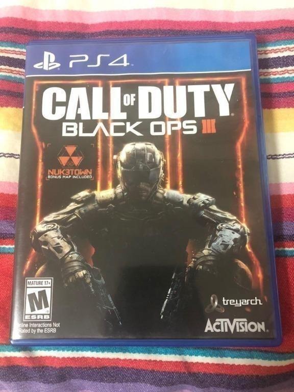 Call Of Duty Black Ops Iii 3 Ps4 Game Playstation 4 Cod Ps 4 Like New Toys Games Video Gaming Video Games On Carousell