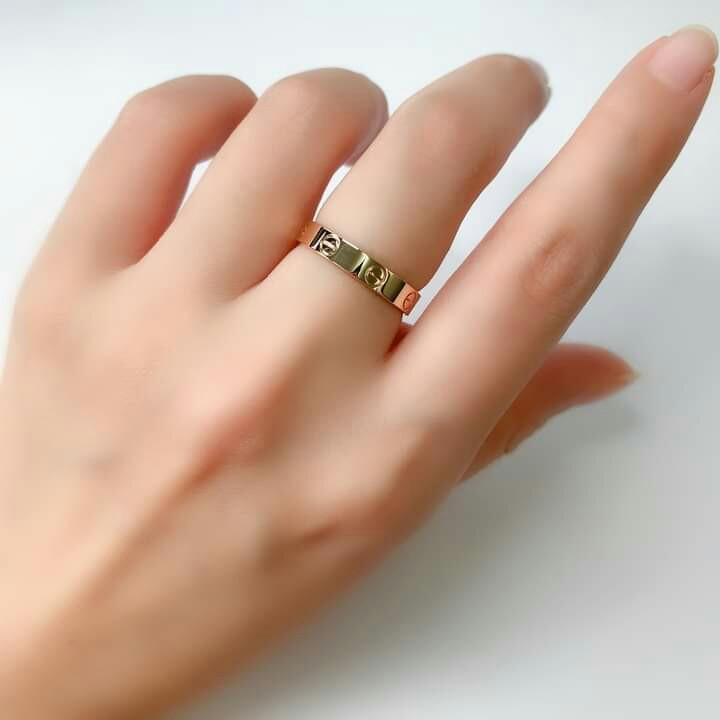 Cartier love ring pink gold price clearance