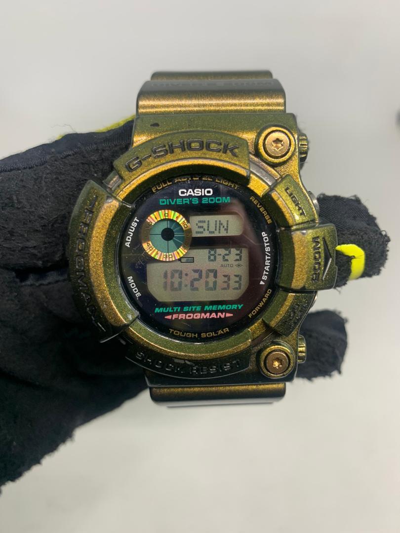 Casio G-Shock Frogman GW-200GM Gold Defender, Men's Fashion 
