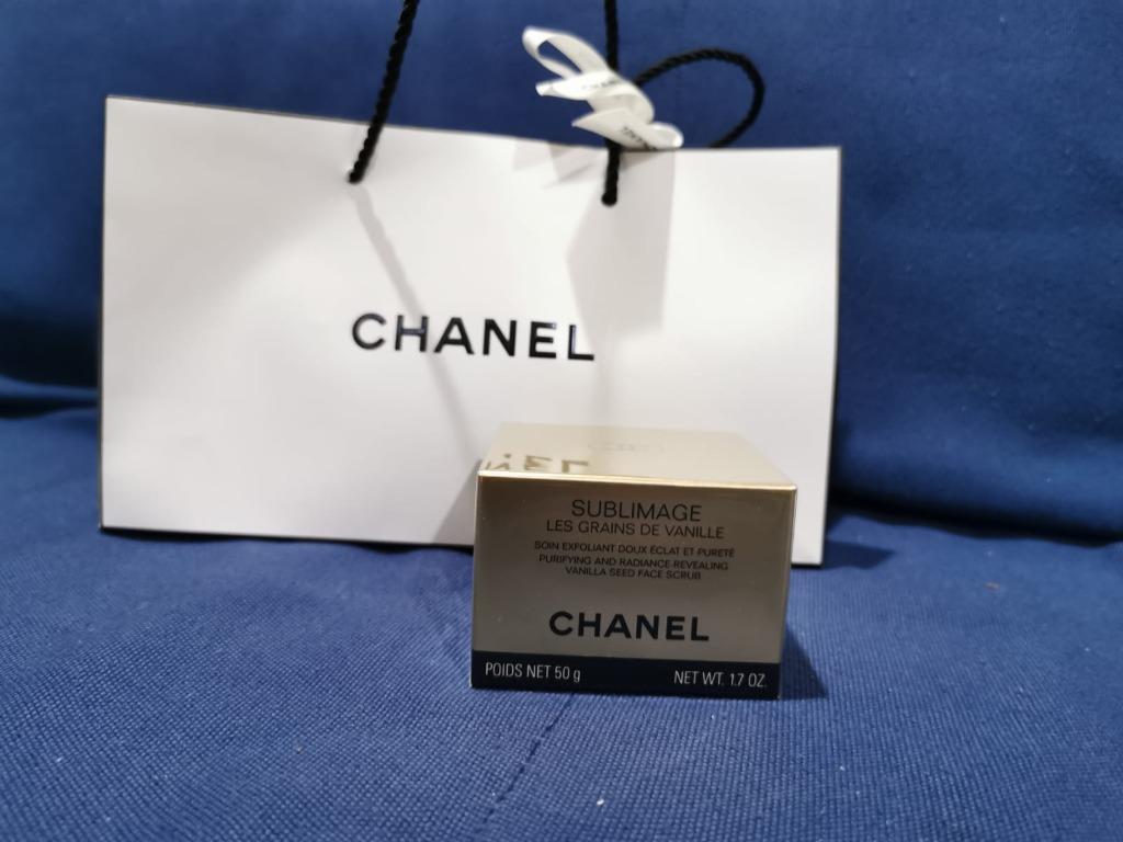 Chanel Sublimage Les Grains De Vanille Purifying And Radiance-Revealing  Vanilla Seed Face Scrub 5ml, Beauty & Personal Care, Bath & Body, Body Care  on Carousell