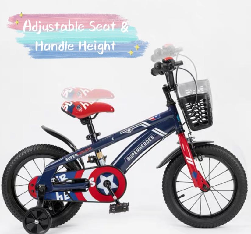 Children Superhero Avengers Boys Bicycle 16 Inch Sports