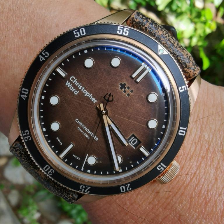 Christopher Ward C65 Trident Bronze Ombr COSC Limited Edition