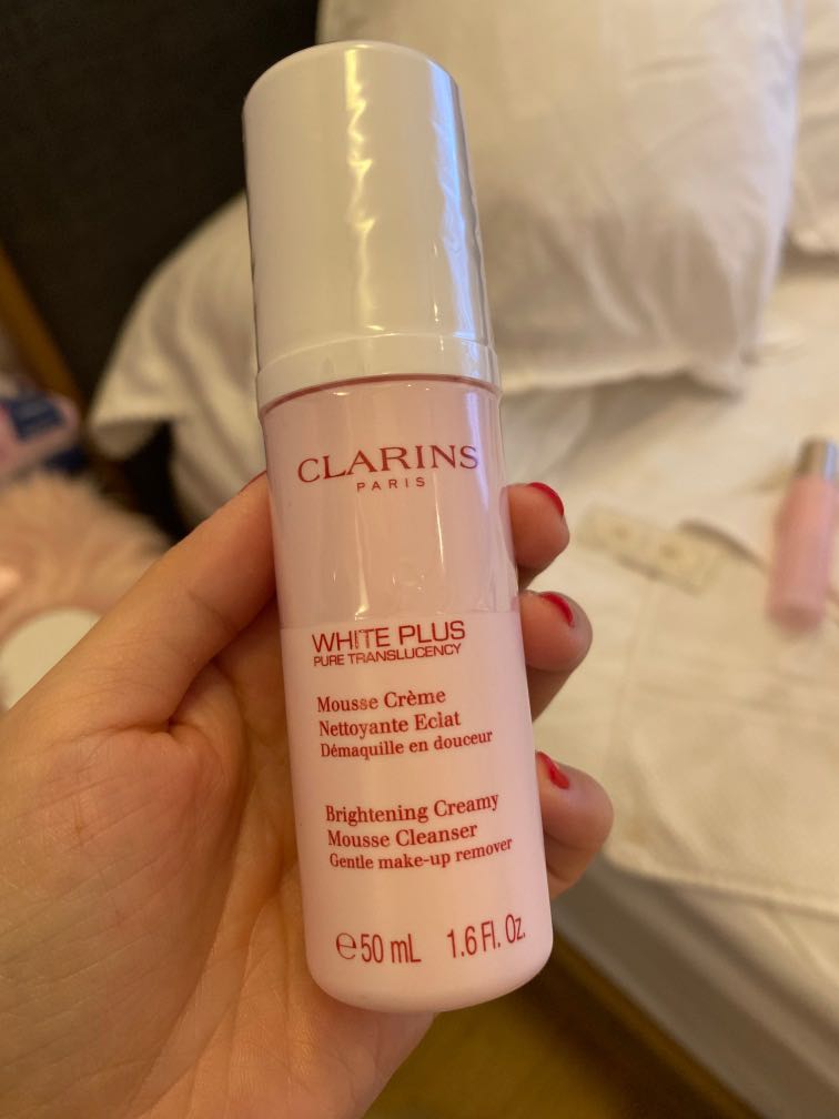 clarins brightening creamy mousse cleanser