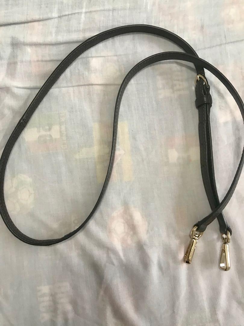 Coach Leather Strap( Authentic ), Women's Fashion, Bags & Wallets
