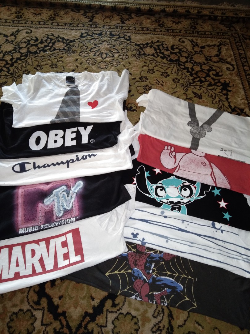 Combo Kartun Dan Brand Men S Fashion Clothes Tops On Carousell Generate a logo with placeit! carousell