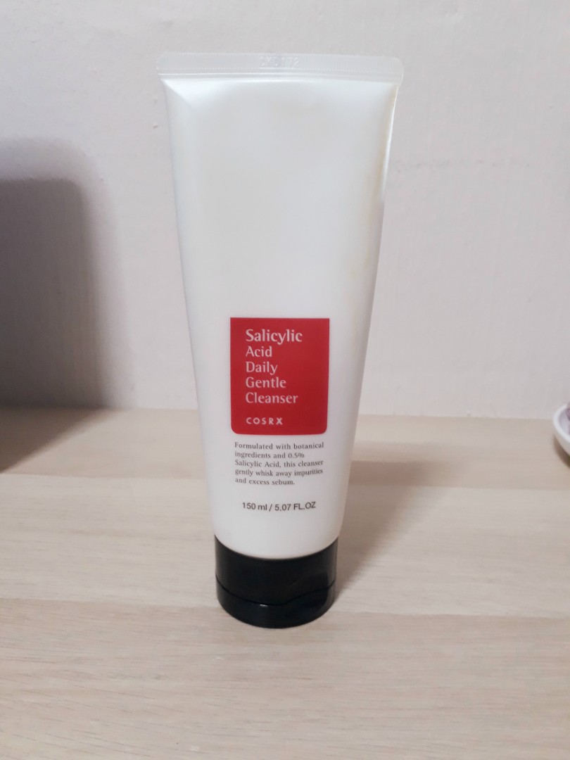 cosrx salicylic acid daily gentle cleanser percentage
