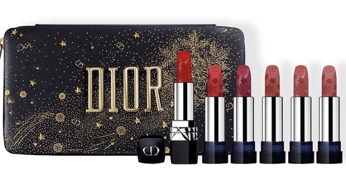 dior golden nights lipstick set