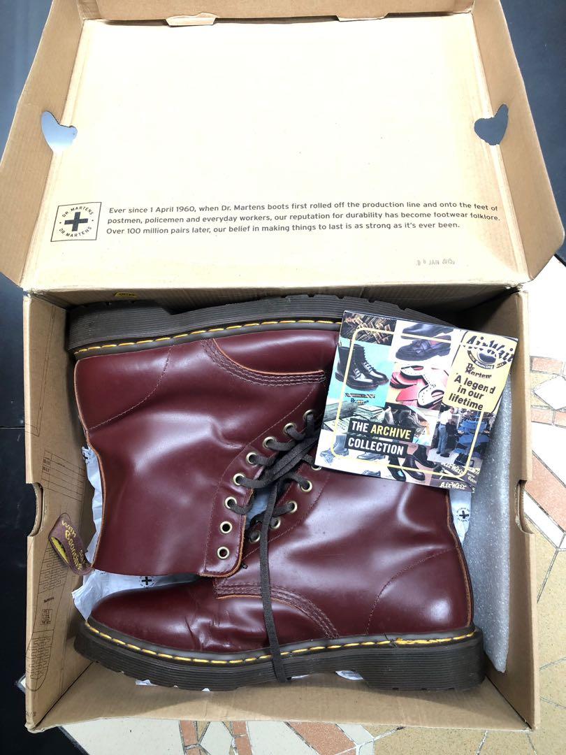 Dr. martens pascal ii vintage smooth in oxblood discount