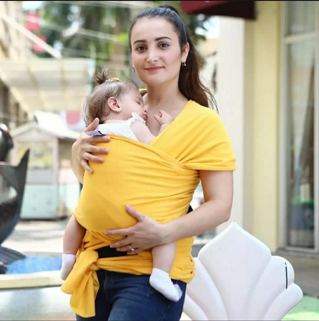Egmao baby wrap soft sling carrier Babies Kids Infant Playtime on Carousell