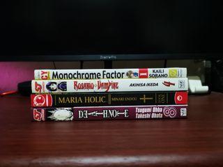 English Manga (300 each)