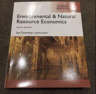 Environmental & Natural Resource Economics 10th Ed