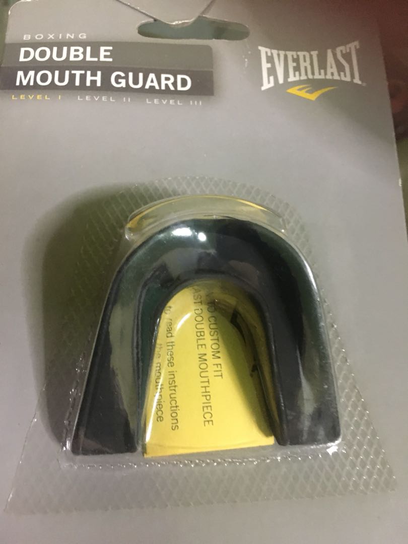 Everlast Double mouth guard, Health & Nutrition, Braces, Support