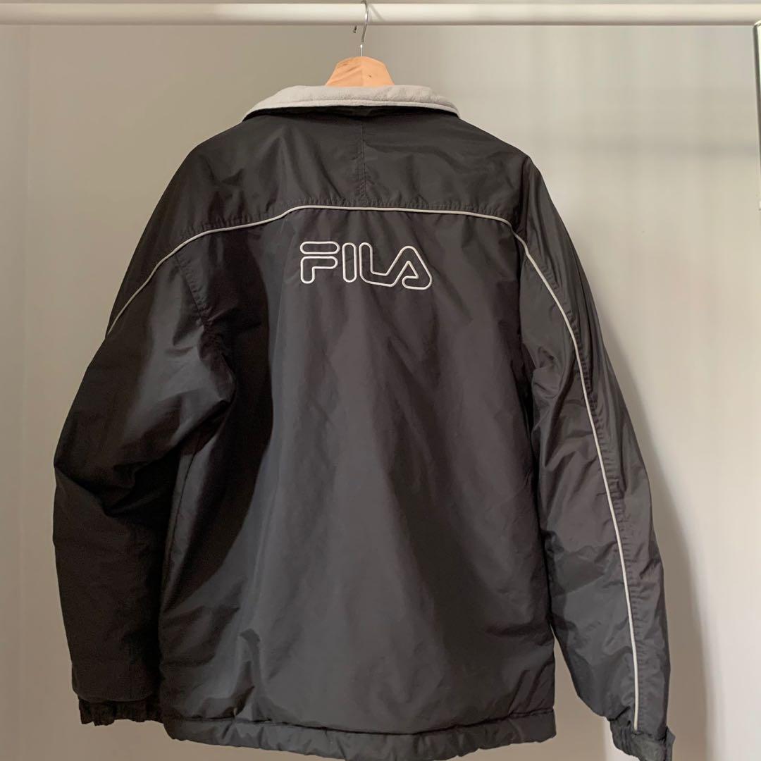 Fila Grey Logo Jacket