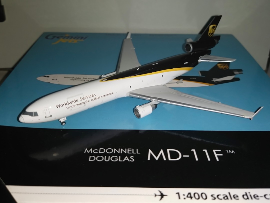 Gemini Jets Martinair Cargo McDonnell Douglas MD-11CF GJMPH1195 1/400 REG#PH-MCP 
