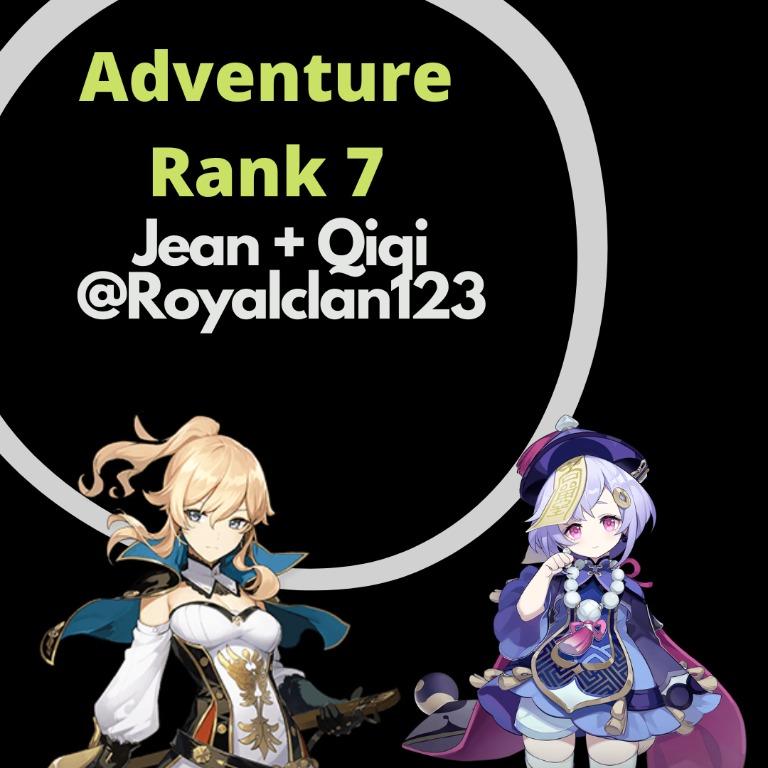Genshin Jean Qiqi Ar7 Double Ssr D032 Toys Games Video Gaming Video Games On Carousell