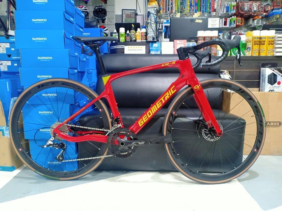 GEOMETRIC CR5 CARBON RACING BIKE SRAM RIVAL 11SPEED 45CM 47CM 49CM 8.6kg Sports Equipment Bicycles Parts Bicycles on Carousell