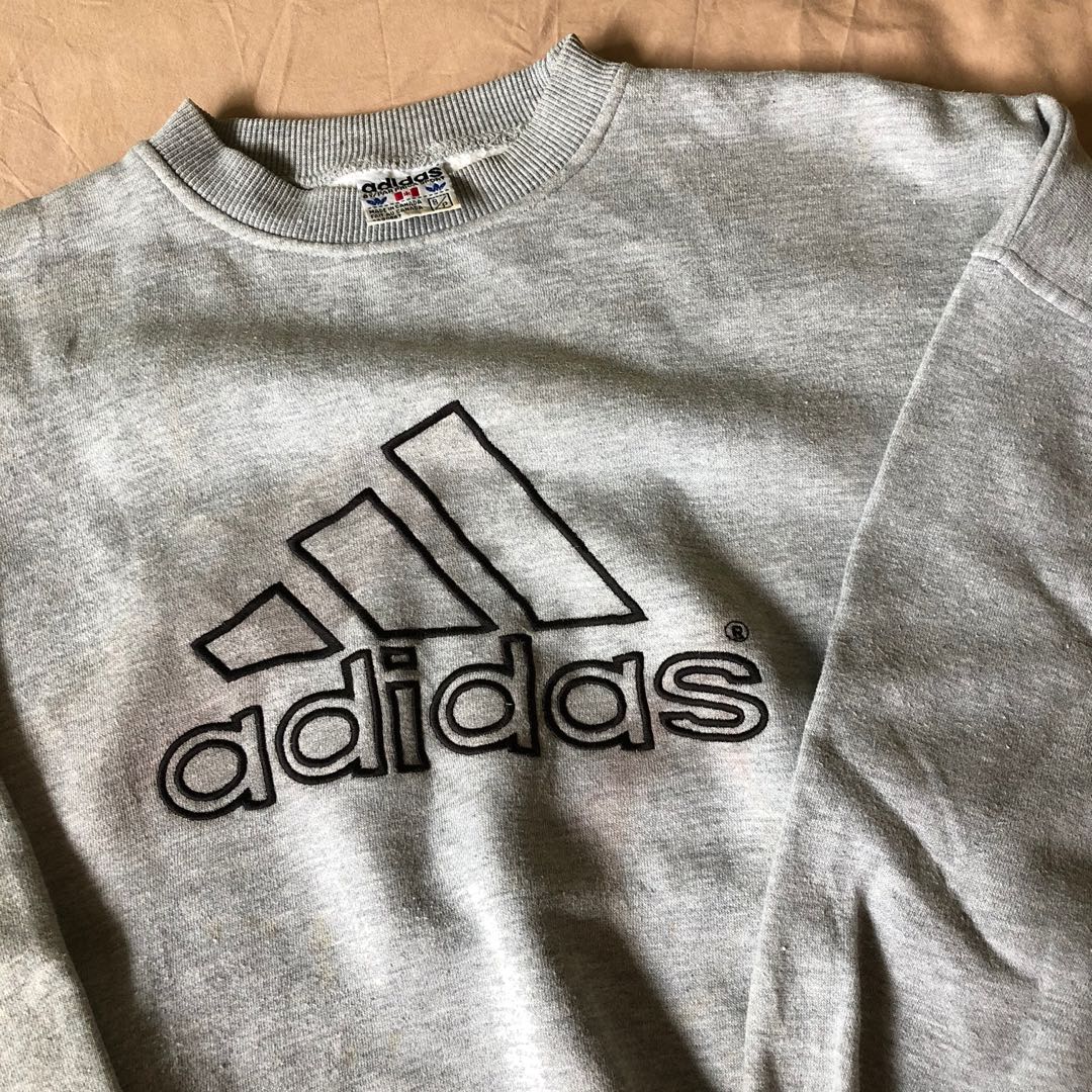 grey adidas sweater