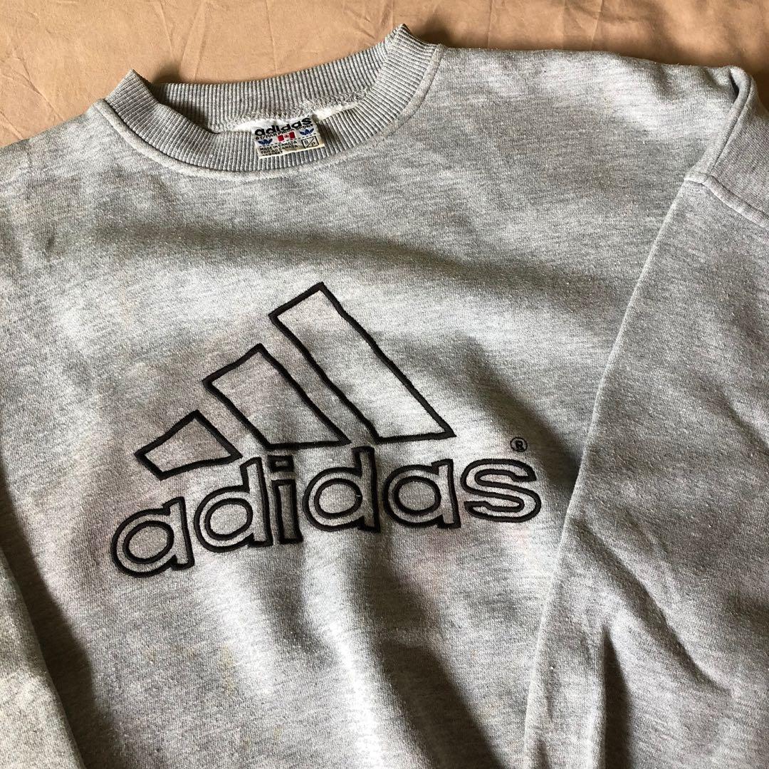 grey Adidas sweater