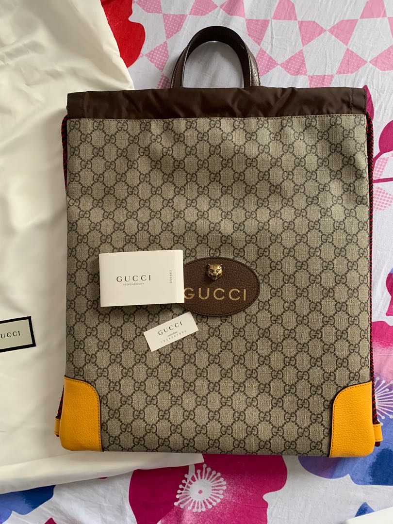 Gucci drawstring purse hotsell