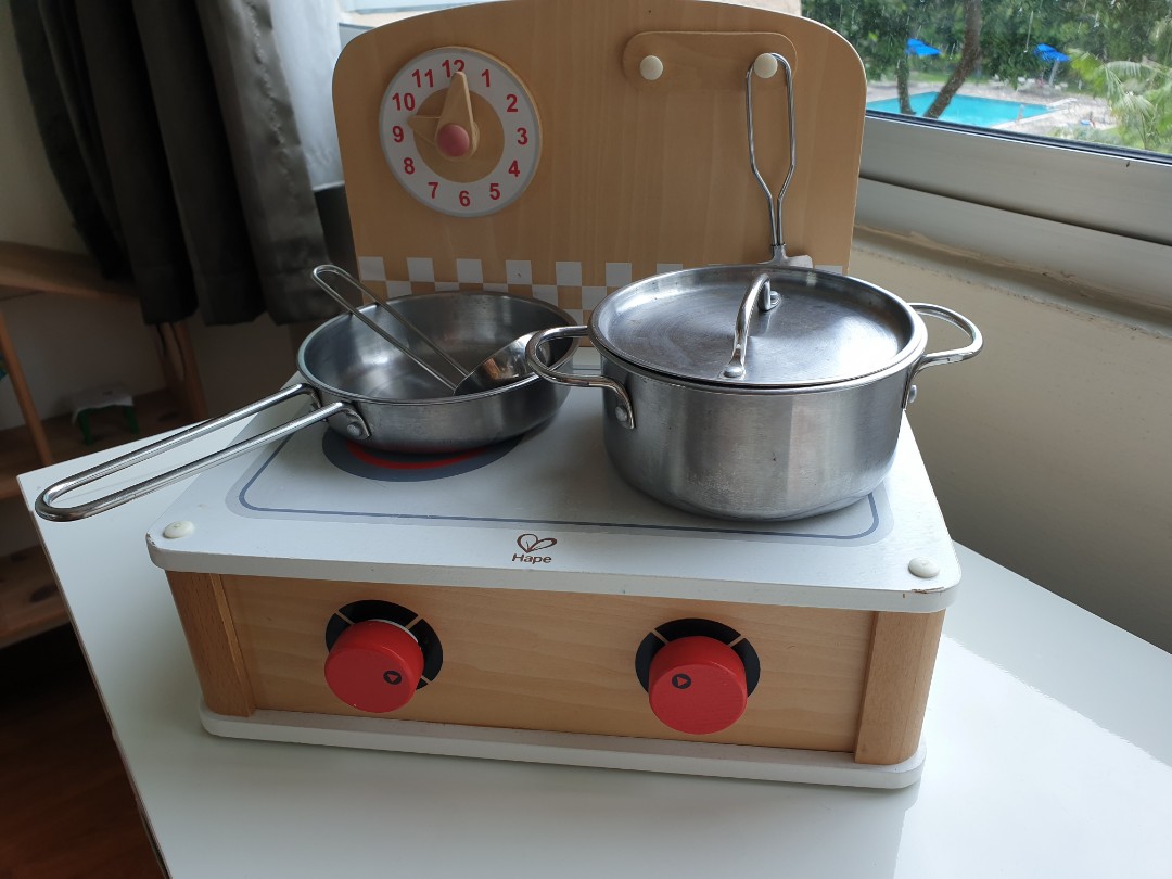 Hape Cooktop Kitchen, Hobbies \u0026 Toys 