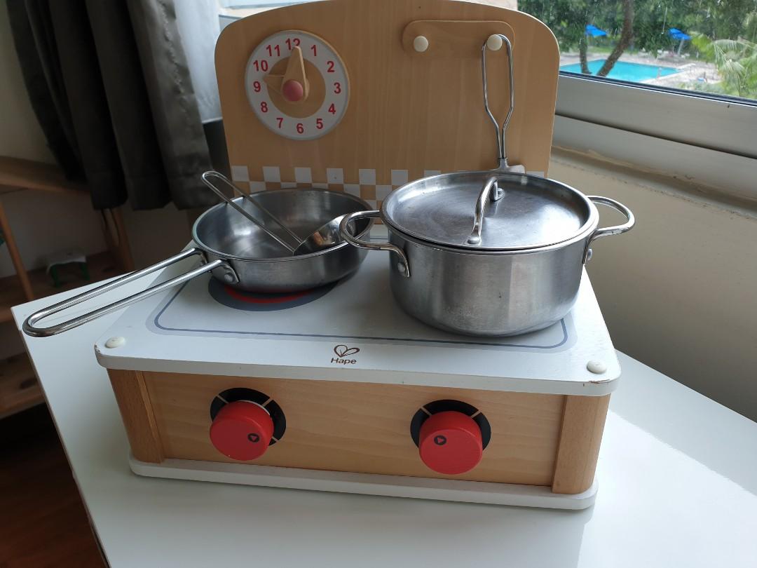 Hape Cooktop Kitchen Hobbies Toys Toys Games on Carousell