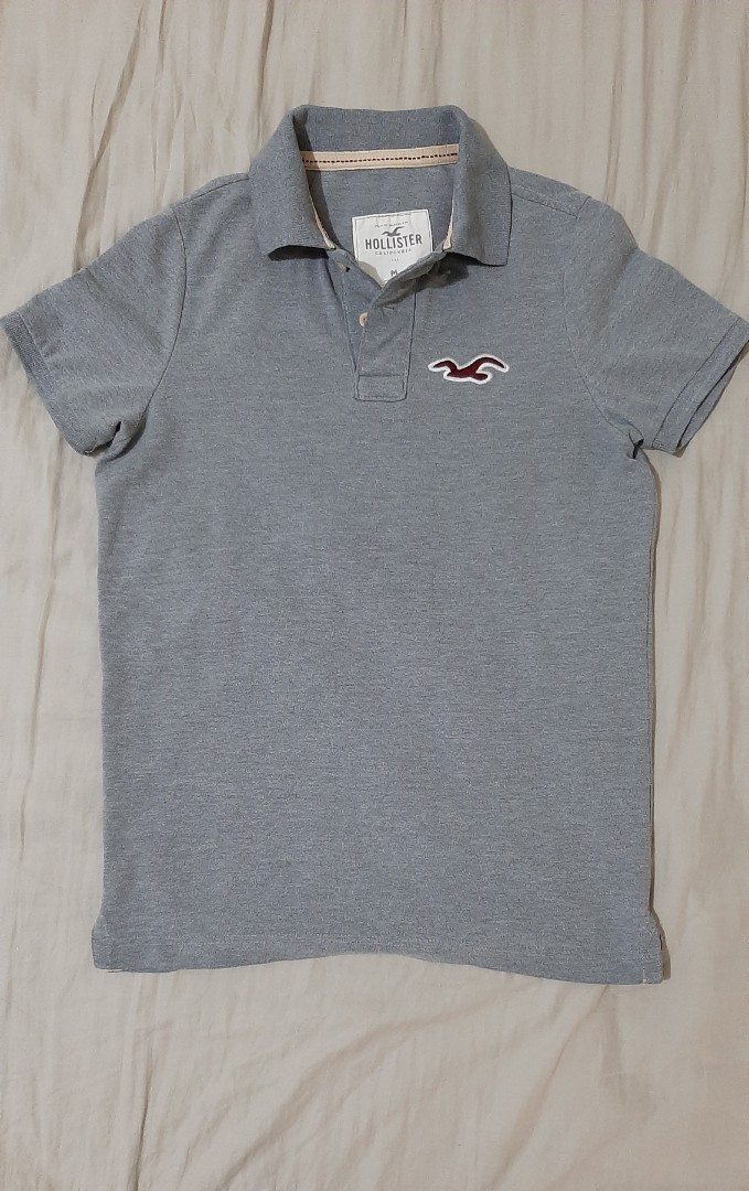 Hollister collar store t shirts
