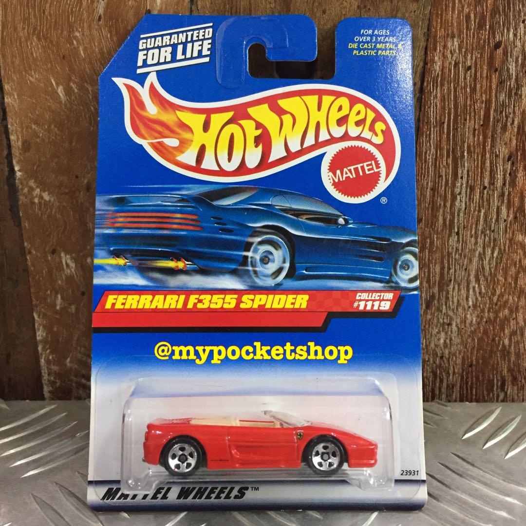 Hot wheels cheap f355 spider