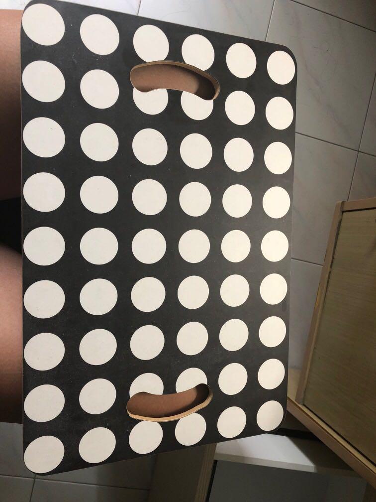 Ikea Brada Foldable Laptop Table / Laptop Bed Stand, Furniture & Home