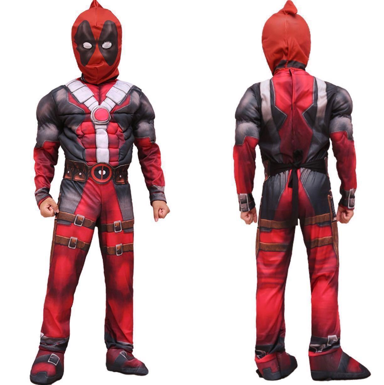 IN STOCK NOW- Marvel Superheroes Deadpool Cosplay Halloween