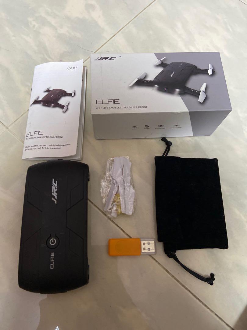 Elfie world's hotsell smallest foldable drone