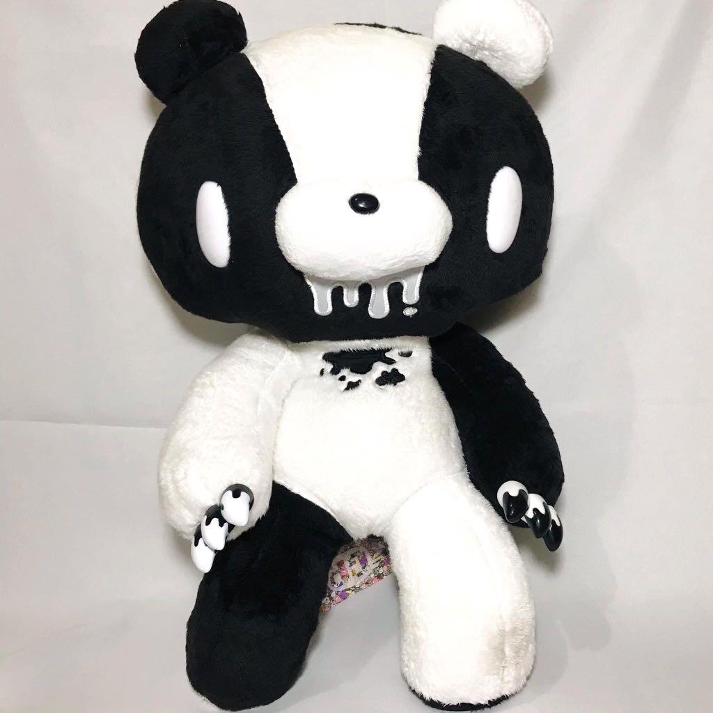 Jumbo Chax Gp Gloomy Bear Plush Crazy Monotone Black White 18 Nwt Php 1 500 Hobbies Toys Toys Games On Carousell