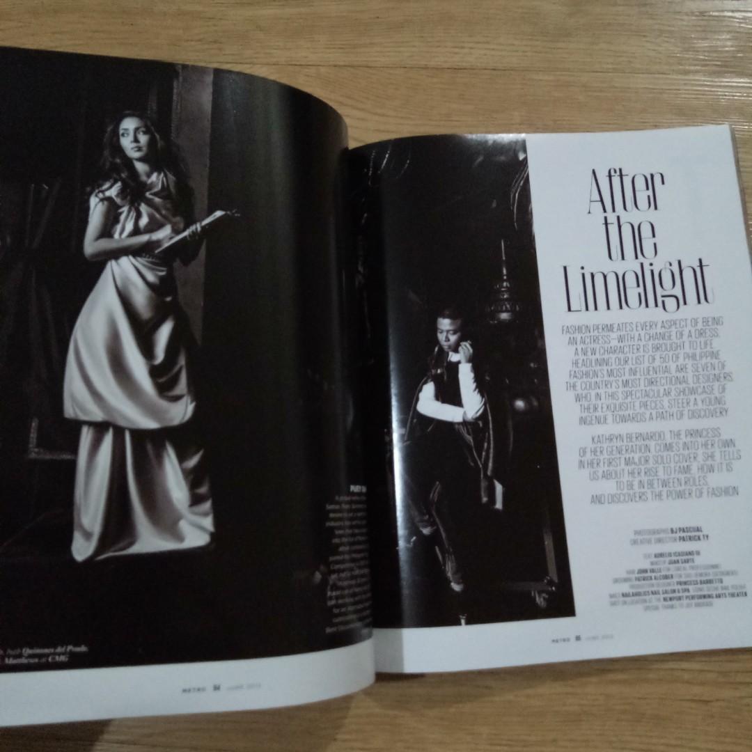 Kathryn Bernardo - Metro Magazine Junr 2013 (Category: Magazines) located in Taguig. Submitted by garagesale_ph (Listing ID 1040157399, Image 2). Description: bpi,bdo,gcash.