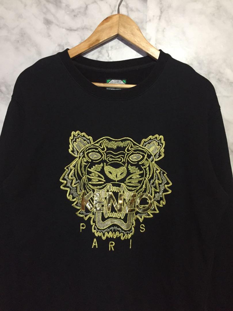 Kenzo sweatshirt clearance gold