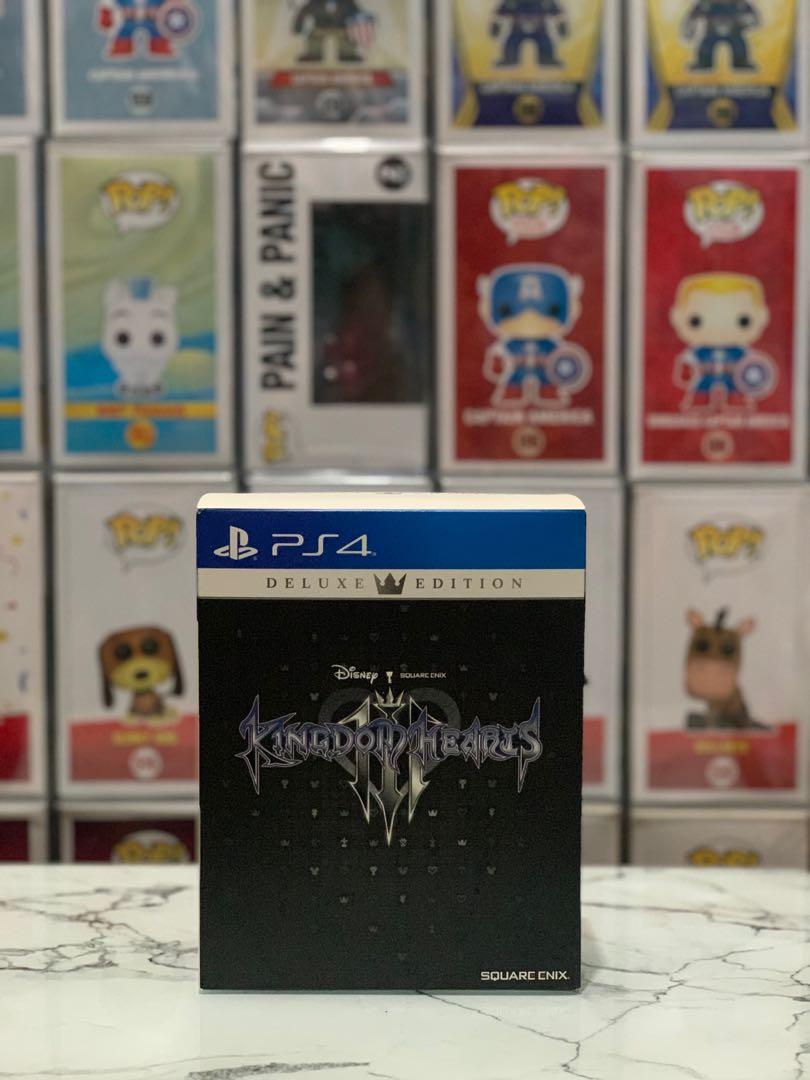 Kingdom Hearts 3 Deluxe Edition Ps4 Game Video Gaming Video Games Playstation On Carousell