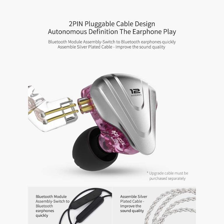 kz hifi earphones