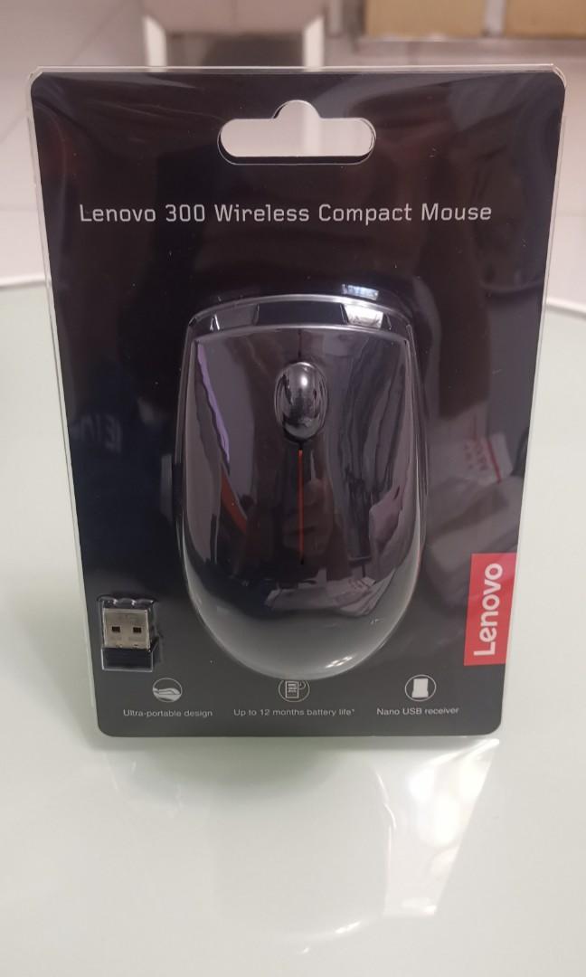 Lenovo 300 Wireless Compact Mouse Bnib Electronics Computer Parts Accessories On Carousell