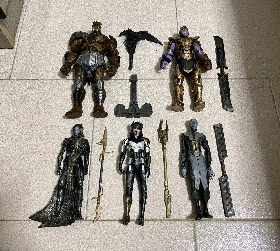 Marvel Legends Black Order Set Of 5 Toys Games Bricks Figurines On Carousell