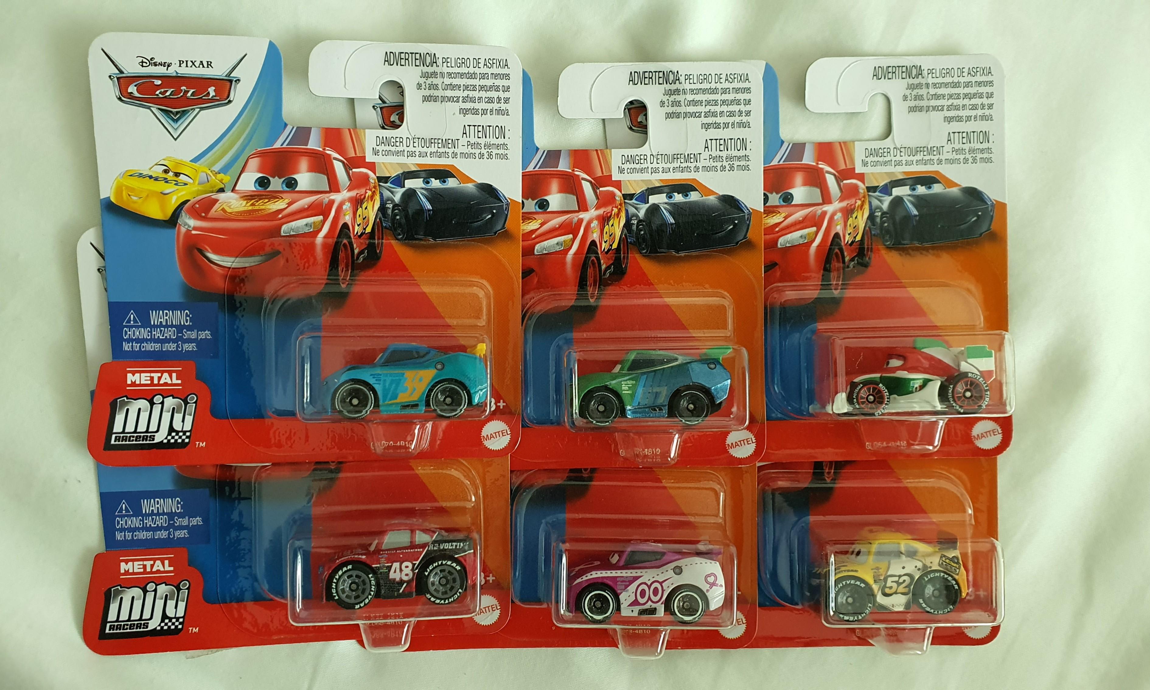mattel mini cars