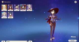 Genshin Impact Mona Toys Games Video Gaming Video Games On Carousell